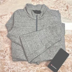 NWT Men’s Lululemon At Ease Half Zip Pullover